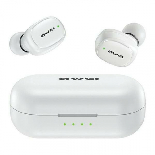 AWEI Bluetooth headphones 5.1 T13 Pro TWS white