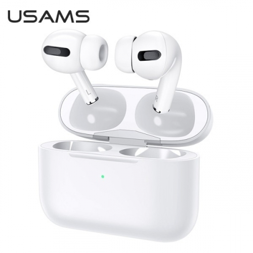 USAMS Bluetooth Headphones TW S 5.0 YS Series White