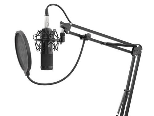 Natec Microphone Genesis Radium 300 studio XLR with Pop-filter arm