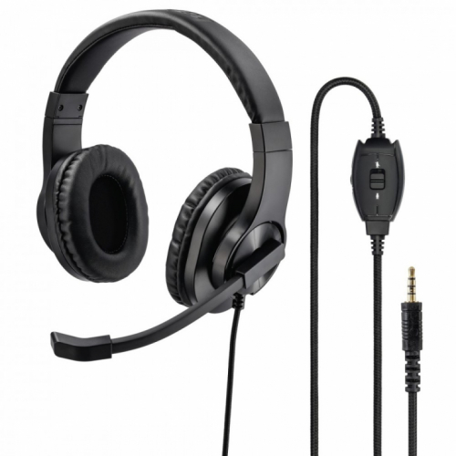Hama PC office Kõrvaklapid mikrofoniga Hama HS-P350 black