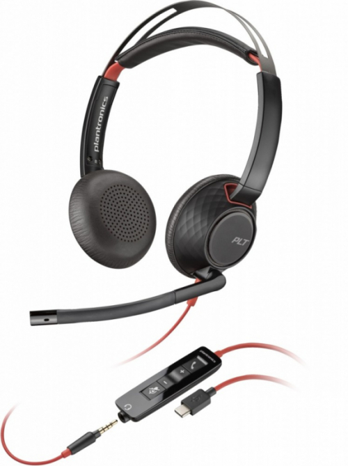 POLY Headset Blackwire 5220 ST USB-C 3.5mm 8X231AA