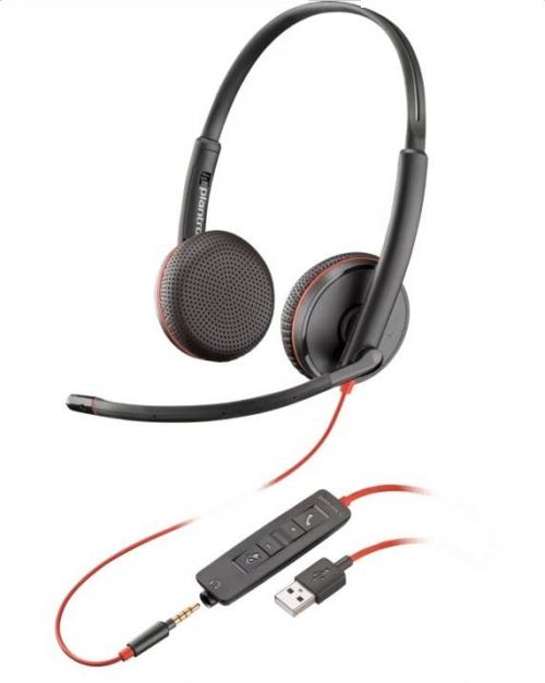 POLY Poly Blackwire 3225 ST USB-A Headset 80S11A