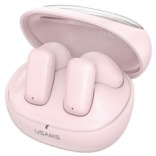 USAMS Bluetooth Headphones 5.3 TWS TD Series pink