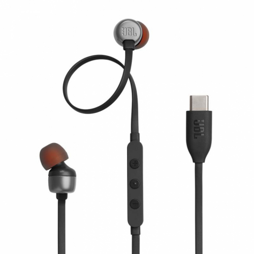 JBL Tune 310C USB-C, kõrvasisesed, must - Juhtmega kõrvaklapid / JBLT310CBLK