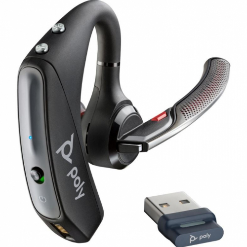 POLY Voyager 5200 USB-A Bluetooth Kõrvaklapid mikrofoniga + BT700 dongle 7K2F3AA