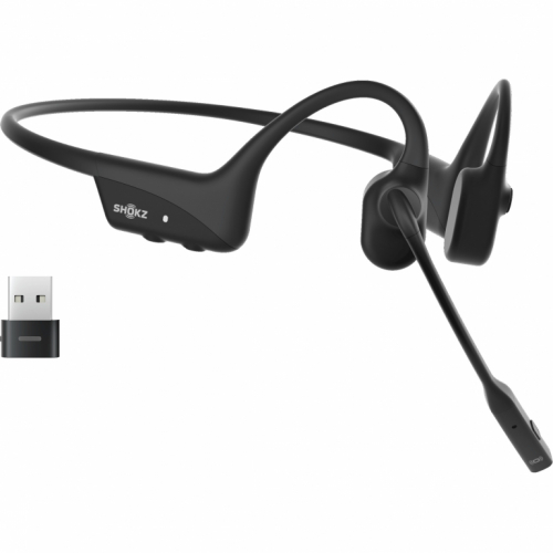 Shokz OpenComm2 UC (With USB-A) Bluetooth Wireless Bone Conduction Headset