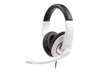 GEMBIRD MHS-001-GW Gembird Mikrofon & stereo headphones with volume control, white