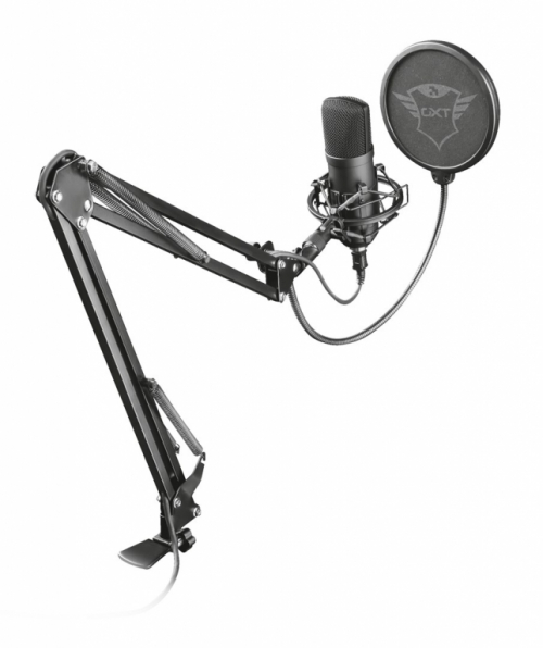 Trust GXT 252+ Emita Plus Black Studio Microphone