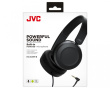 JVC Headphones HA-S31M black