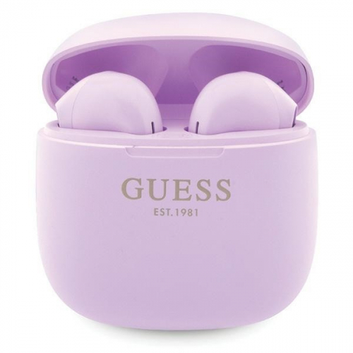 GUESS Bluetooth headphones TWS GUTWST26PSU purple