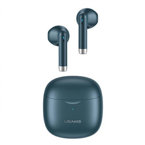 USAMS Bluetooth Headphones TW S 5.0 IA Series darkblu