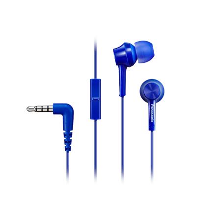 Panasonic | Canal type | RP-TCM115E-A | Wired | In-ear | Microphone | Blue RP-TCM115E-A