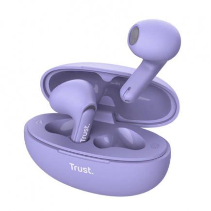 Headset EARPHONES YAVI BT ENC/PURPLE 25299 TRUST
