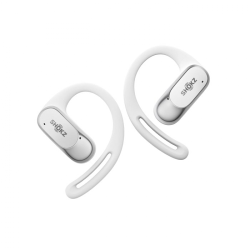 SHOKZ OpenFit Air, weiss Kõrvaklapid mikrofoniga Wireless Ear-hook Calls/Music/Sport/Everyday Bluetooth White