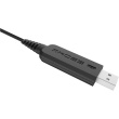 Koss | USB Communication Headsets | CS300 | Wired | On-Ear | Microphone | Noise canceling | Black 194283