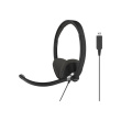 Koss | USB Communication Headsets | CS300 | Wired | On-Ear | Microphone | Noise canceling | Black 194283