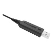 Koss | USB Communication Headsets | CS300 | Wired | On-Ear | Microphone | Noise canceling | Black 194283