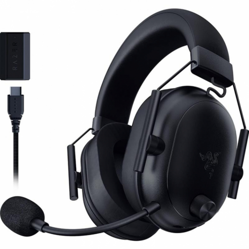 Razer Blackshark V2 Hyperspeed, must - Juhtmevaba peakomplekt / RZ04-04960100-R3M1