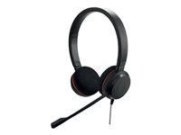 JABRA EVOLVE 20 UC Stereo USB Headband Noise cancelling USB connector with mute-button and volume control on the cord