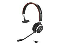 JABRA Evolve 65 SE UC Mono Kõrvaklapid mikrofoniga on-ear Bluetooth wireless USB for JABRA Evolve LINK 380a MS