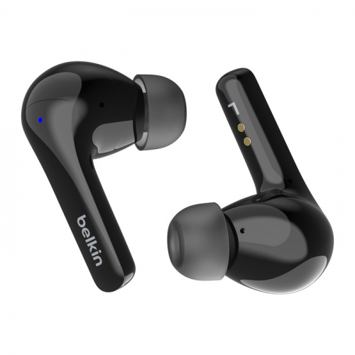 Belkin SoundForm Motion Kõrvaklapid mikrofoniga True Wireless Stereo (TWS) In-ear Calls/Music/Sport/Everyday Bluetooth Black