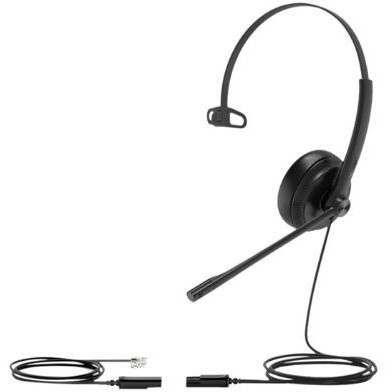 Yealink YHS34 Mono Headset kabelgebunden QD zu RJ9