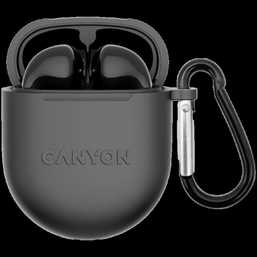 CANYON Kõrvaklapid mikrofoniga TWS-6 Black