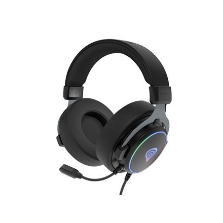 Genesis Gaming Kõrvaklapid mikrofoniga | Neon 764 | Wired | Over-ear | Mikrofon | Black NSG-2169