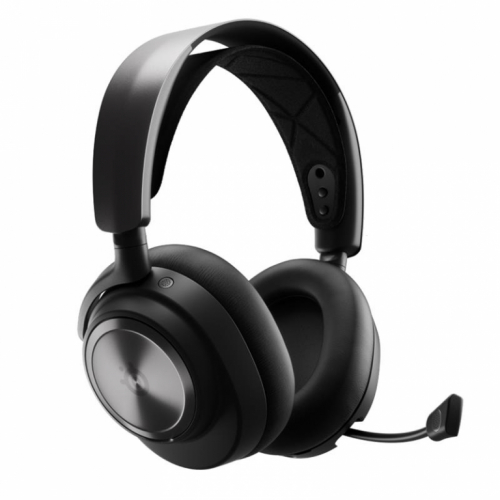 Steelseries Arctis Nova Pro Wireless, PlayStation & PC, must - Juhtmevaba mänguri peakomplekt / 61522