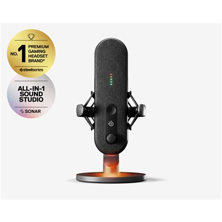 Steelseries ALIAS Black PC Microphone