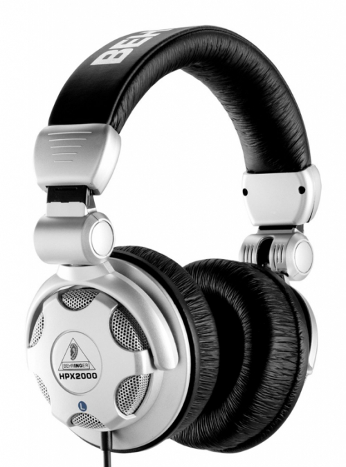 Behringer HPX2000 headphones/Kõrvaklapid mikrofoniga Wired Music Black, Silver