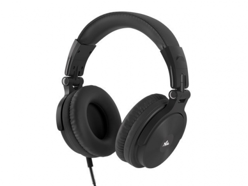 AUDICTUS VOYAGER OVER-EAR HEADPHONES WITH Microphone BLACK