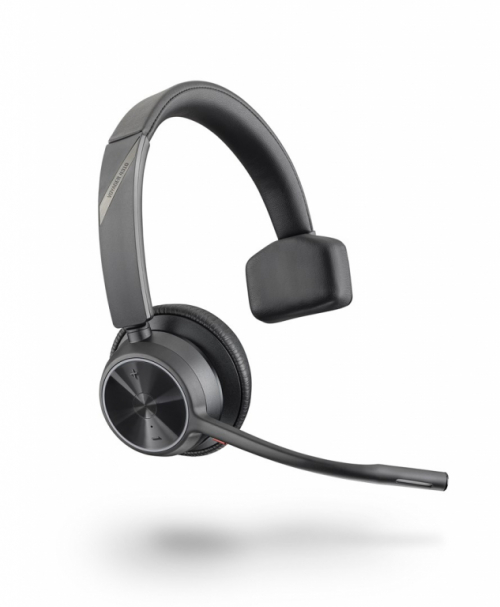 POLY Voyager 4310 UC Headset Wireless Head-band Office/Call center USB Type-C Bluetooth Black