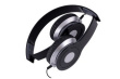 Rebeltec CITY black ster headphone with microph.