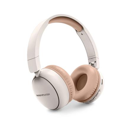 Energy Sistem | Wireless Headphones with FM radio | Radio Color | Bluetooth | Over-Ear | Microphone | Wireless | Cream 457694