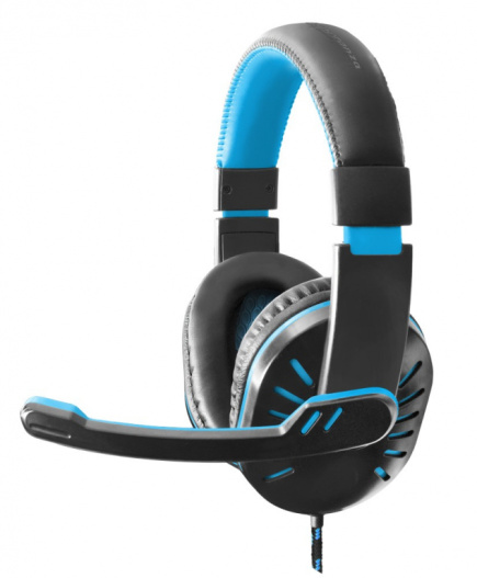 Esperanza GAMING Kõrvaklapid mikrofoniga CROW BLUE