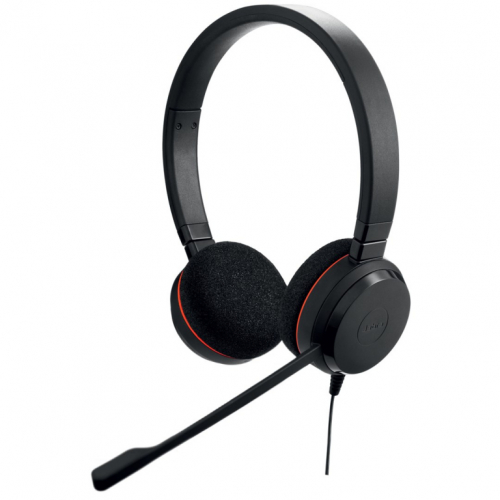 Jabra Evolve 20 UC Stereo Kõrvaklapid mikrofoniga Wired Head-band Office/Call center USB Type-A Black