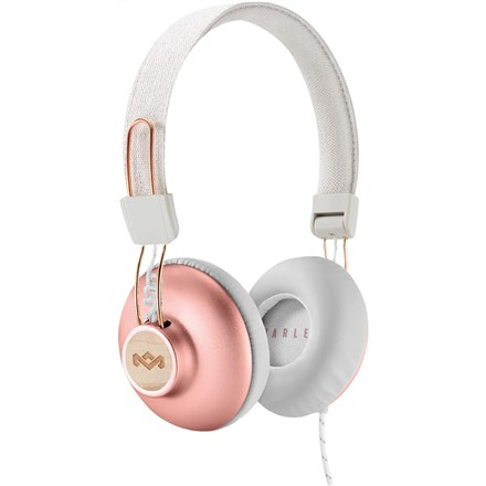 Marley | Wired | Headphones | Positive Vibration 2 | On-Ear Built-in Microphone | 3.5 mm | Copper