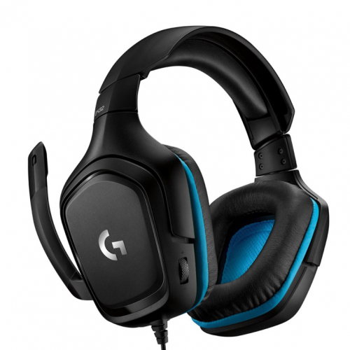 Logitech G G432 7.1 Surround Sound Wired Gaming Kõrvaklapid mikrofoniga