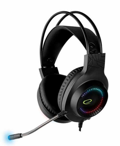 Esperanza EGH7100 Headphones with Microphone Headband Black