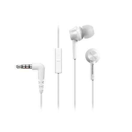 Panasonic | Canal type | RP-TCM115E-W | Wired | In-ear | Mikrofon | White RP-TCM115E-W