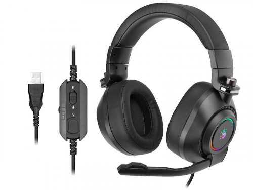 Headphones A4Tech BLOODY G580 7.1 USB black A4TSLU46786