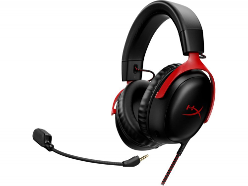 Kõrvaklapid mikrofoniga HYPERX CLOUD III/BLACK/RED 727A9AA HYPERX