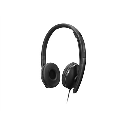 Lenovo 4XD1M45627 headphones/Kõrvaklapid mikrofoniga Wired Head-band USB Type-C Black