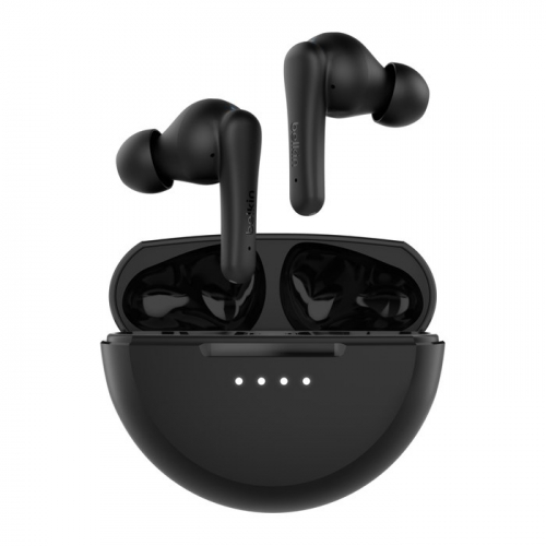 Belkin SoundForm Rhythm Headphones Wireless In-ear Calls/Music Micro-USB Bluetooth Black