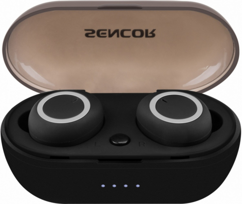 Sencor Wireless headphones SEP 510BT BK TWS BT 5.0 Time 5h