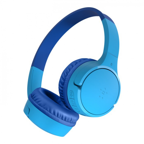 Belkin SoundForm Mini Kõrvaklapid mikrofoniga Wireless Head-band Calls/Music USB Type-C Blue WLONONWCRCLY4