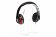 Rebeltec Stereo Headset with Microphone, 4pin mini jack AUDIOFEEL2 BLACK