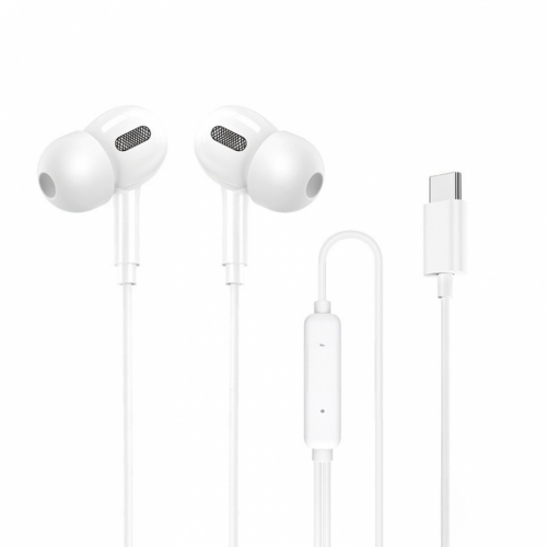 WEKOME Wired headphones HiFi jack 3,5mm white 936144