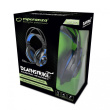 Esperanza Gaming headphones with Mikrofon deathstrike blue
